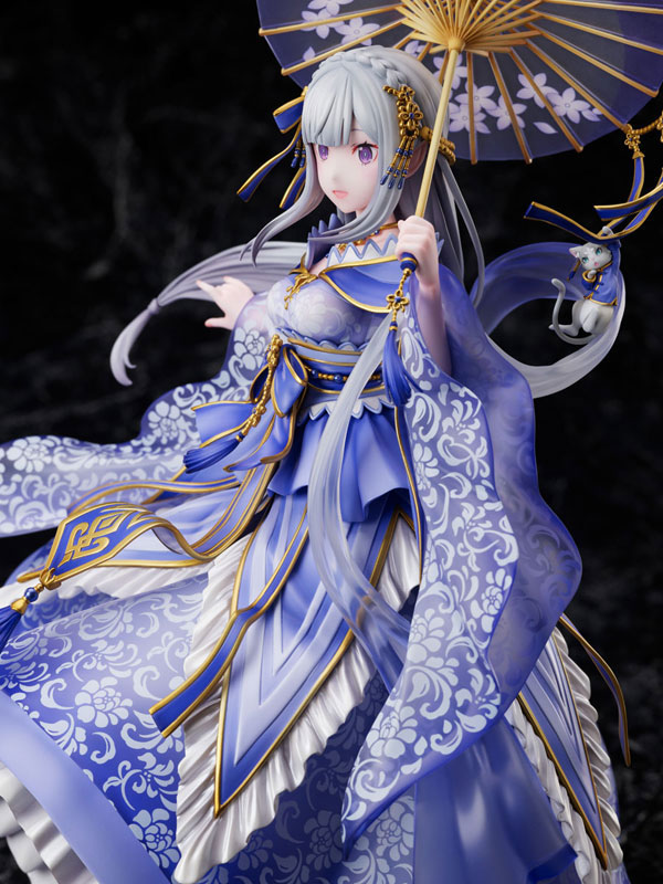 最終値下げ！リゼロ エミリア 漢服 1/7スケールフィギュア F:NEX『Re:ゼロ エミリア 漢服』1/7スケールフィギュア 予約受付