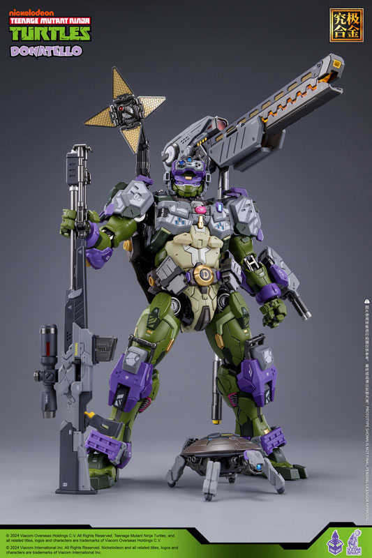【特典】HB0015 ティーンエイジ・ミュータント・ニンジャ・タートルズ ドナテロ 合金可動フィギュア