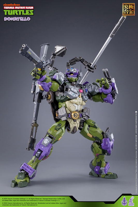 【特典】HB0015 ティーンエイジ・ミュータント・ニンジャ・タートルズ ドナテロ 合金可動フィギュア
