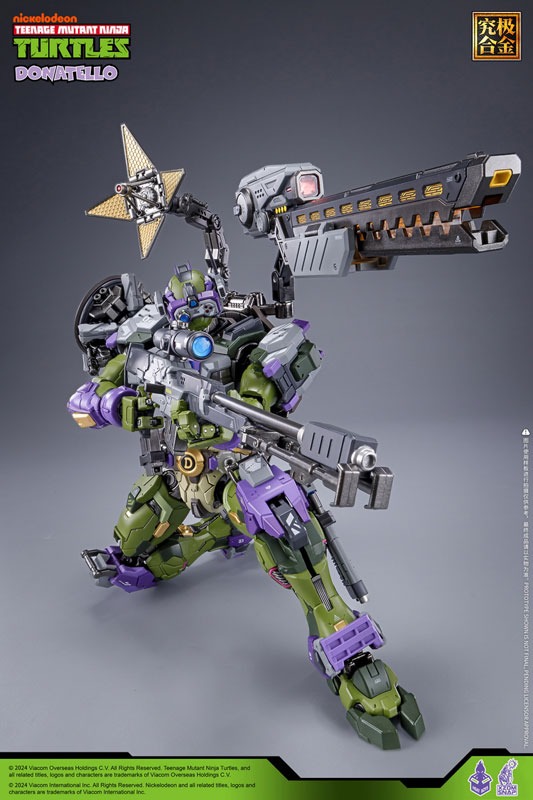 【特典】HB0015 ティーンエイジ・ミュータント・ニンジャ・タートルズ ドナテロ 合金可動フィギュア