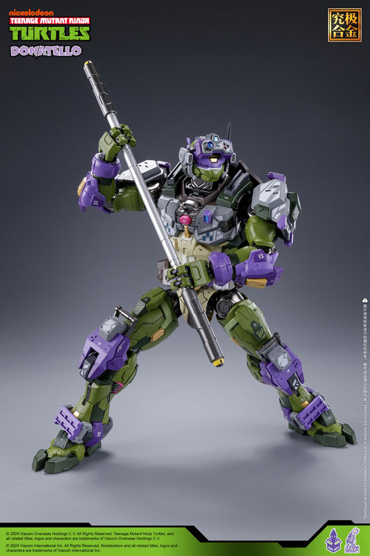 【特典】HB0015 ティーンエイジ・ミュータント・ニンジャ・タートルズ ドナテロ 合金可動フィギュア
