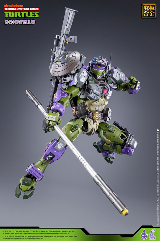 【特典】HB0015 ティーンエイジ・ミュータント・ニンジャ・タートルズ ドナテロ 合金可動フィギュア