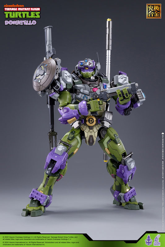 【特典】HB0015 ティーンエイジ・ミュータント・ニンジャ・タートルズ ドナテロ 合金可動フィギュア