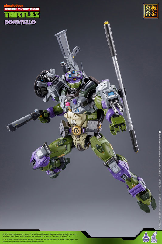 【特典】HB0015 ティーンエイジ・ミュータント・ニンジャ・タートルズ ドナテロ 合金可動フィギュア