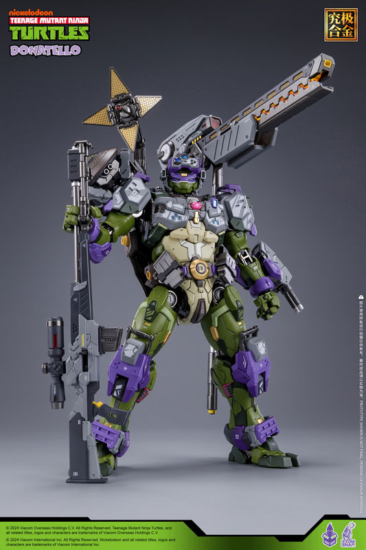 【特典】HB0015 ティーンエイジ・ミュータント・ニンジャ・タートルズ ドナテロ 合金可動フィギュア