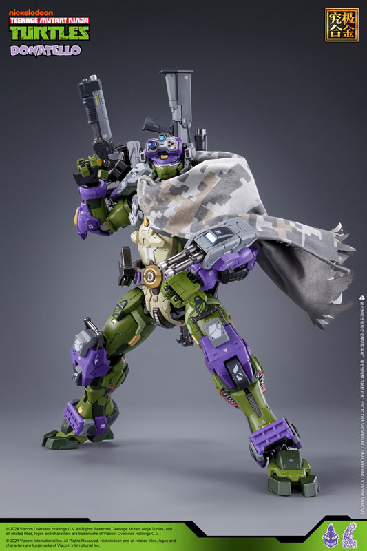 【特典】HB0015 ティーンエイジ・ミュータント・ニンジャ・タートルズ ドナテロ 合金可動フィギュア