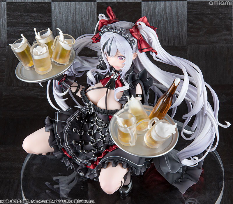 【あみあみ限定版】アズールレーン エルベ 見せ場訪れず？ 1/7 完成品フィギュア