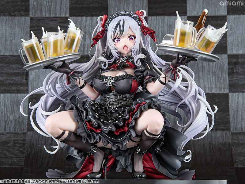 【あみあみ限定版】アズールレーン エルベ 見せ場訪れず？ 1/7 完成品フィギュア