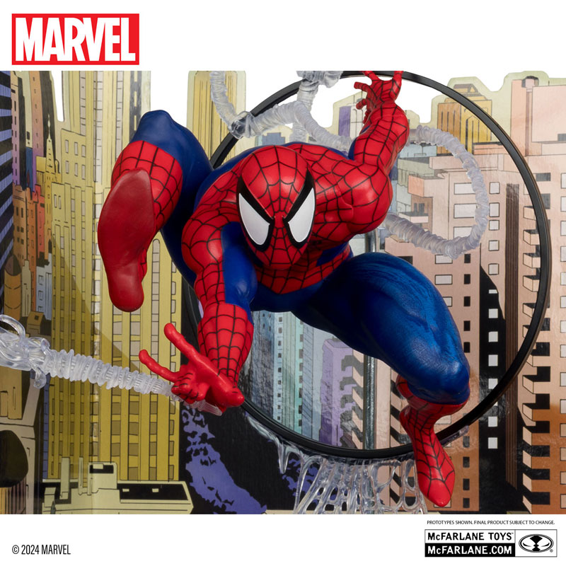 1/6 シーン・フィギュア #001 スパイダーマン(トッド・マクファーレン/The Amazing Spider-Man Vol.1 #301)