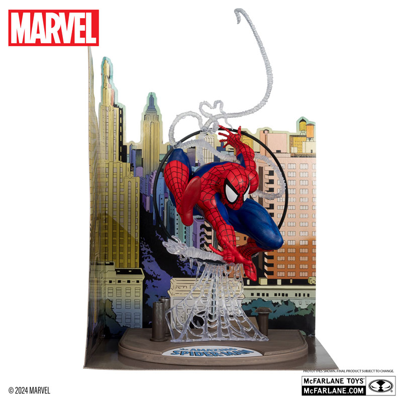 1/6 シーン・フィギュア #001 スパイダーマン(トッド・マクファーレン/The Amazing Spider-Man Vol.1 #301)