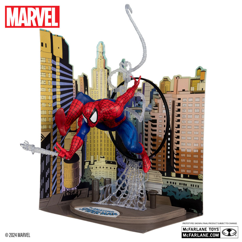 1/6 シーン・フィギュア #001 スパイダーマン(トッド・マクファーレン/The Amazing Spider-Man Vol.1 #301)