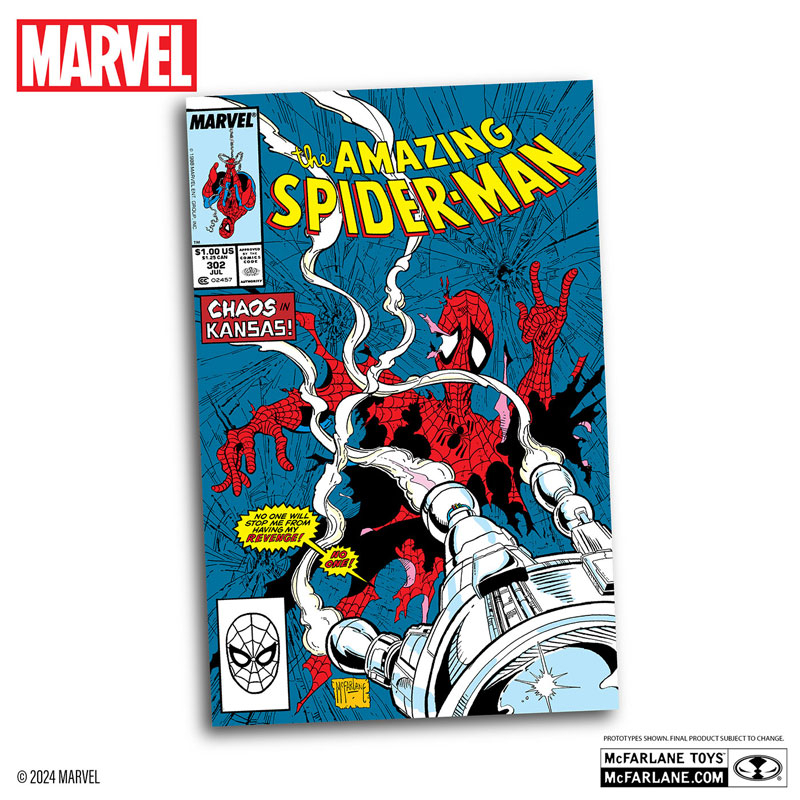 1/6 シーン・フィギュア #001 スパイダーマン(トッド・マクファーレン/The Amazing Spider-Man Vol.1 #301)