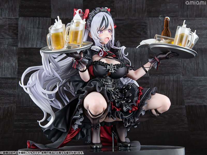 【あみあみ限定特典】【あみあみ限定版】アズールレーン エルベ 見せ場訪れず？ 1/7 完成品フィギュア