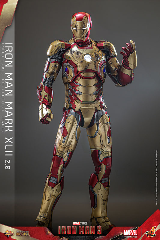 ムービー・マスターピース DIECAST 1/6 アイアンマン マーク42(2.0版)