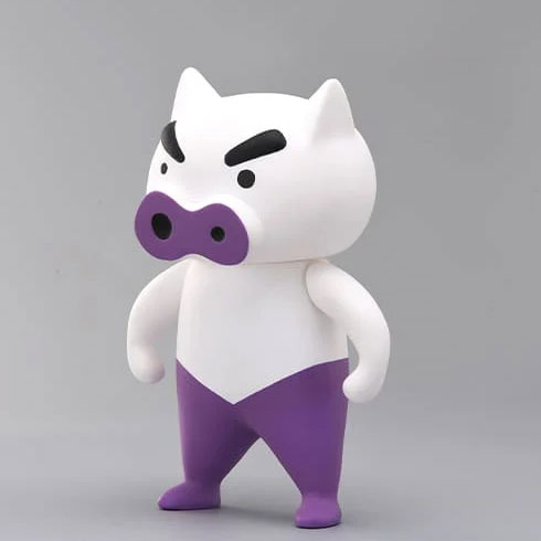 クレヨンしんちゃんソフビコレクション TON-MEN ホワイトブタ 白ぶりぶり[プレックス]