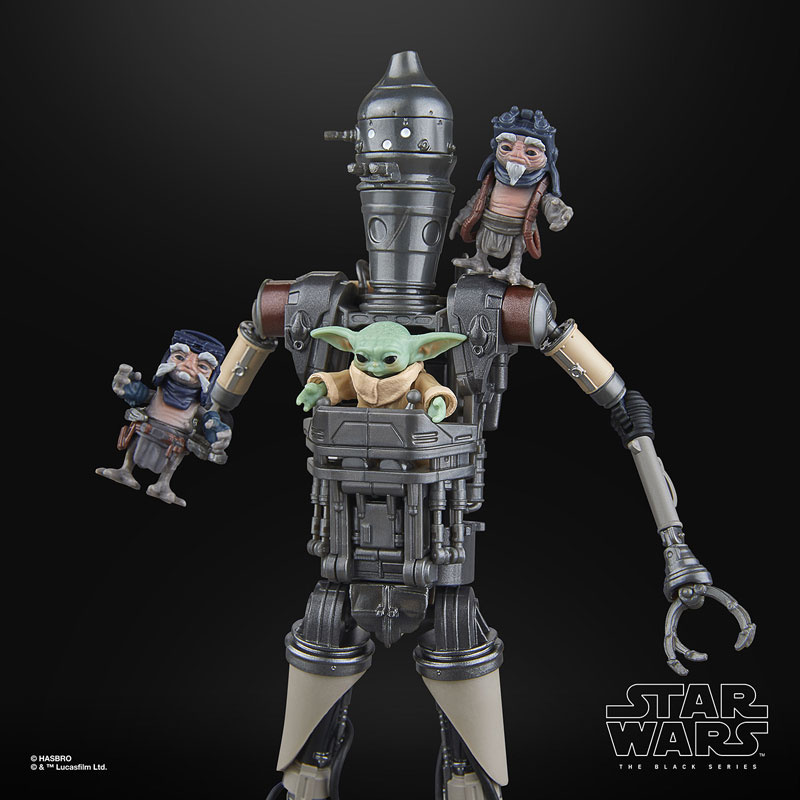 『スター・ウォーズ』「BLACKシリーズ」6インチ・アクションフィギュア IG-12＆グローグー[TVドラマ『マンダロリアン』][ハズブロ]
