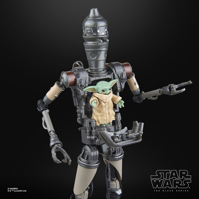 『スター・ウォーズ』「BLACKシリーズ」6インチ・アクションフィギュア IG-12＆グローグー[TVドラマ『マンダロリアン』][ハズブロ]