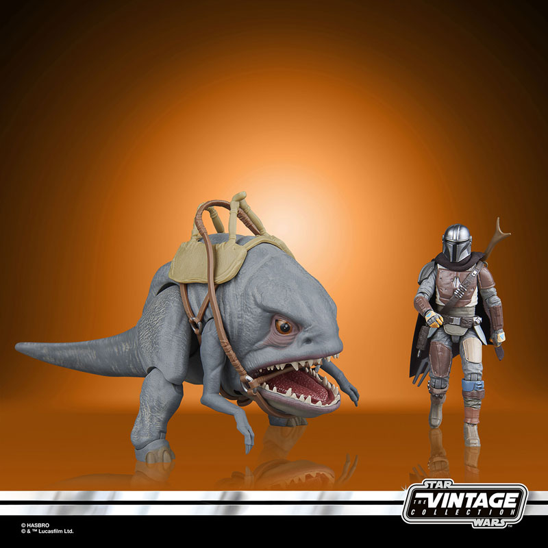 スター・ウォーズ VINTAGEシリーズ 3.75インチ ブラーグ＆マンダロリアン[TVドラマ『マンダロリアン』][ハズブロ]
