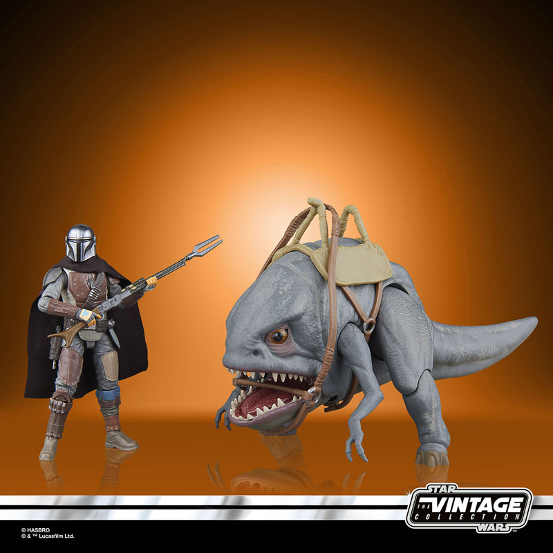 スター・ウォーズ VINTAGEシリーズ 3.75インチ ブラーグ＆マンダロリアン[TVドラマ『マンダロリアン』][ハズブロ]