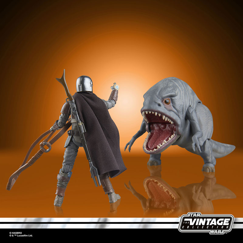 スター・ウォーズ VINTAGEシリーズ 3.75インチ ブラーグ＆マンダロリアン[TVドラマ『マンダロリアン』][ハズブロ]