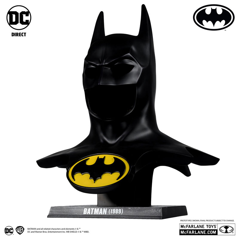 『DC』DCダイレクト 1/1スケール・PVCレプリカ #01 バットマン・カウル[映画『バットマン』][マクファーレントイズ]