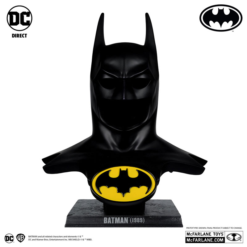 『DC』DCダイレクト 1/1スケール・PVCレプリカ #01 バットマン・カウル[映画『バットマン』][マクファーレントイズ]
