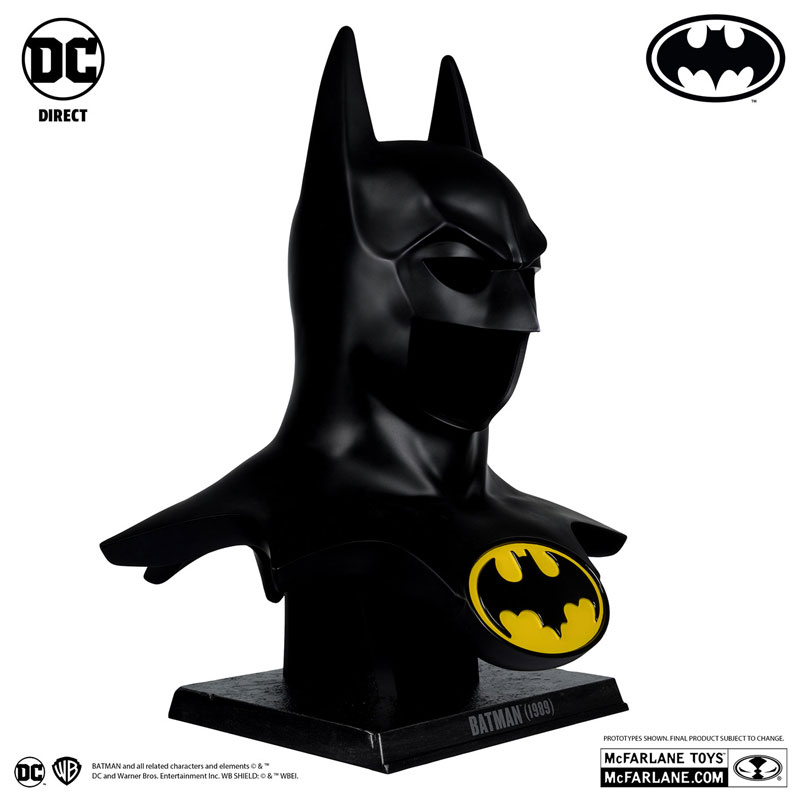 『DC』DCダイレクト 1/1スケール・PVCレプリカ #01 バットマン・カウル[映画『バットマン』][マクファーレントイズ]