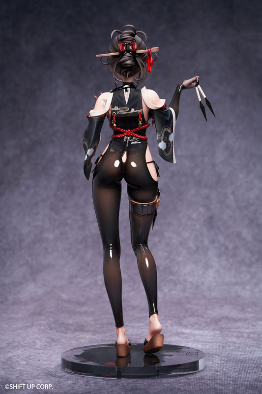【あみあみ限定特典】勝利の女神：NIKKE サクラ 黒夜密行 1/7 完成品フィギュア 豪華版