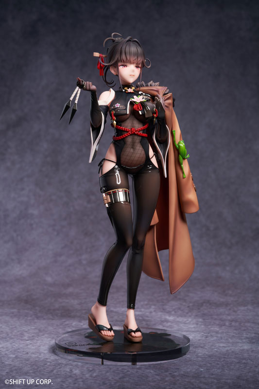 【あみあみ限定特典】勝利の女神：NIKKE サクラ 黒夜密行 1/7 完成品フィギュア 豪華版