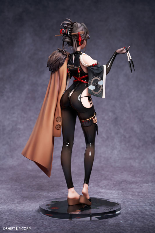 あみあみ限定特典】勝利の女神：NIKKE サクラ 黒夜密行 1/7 完成