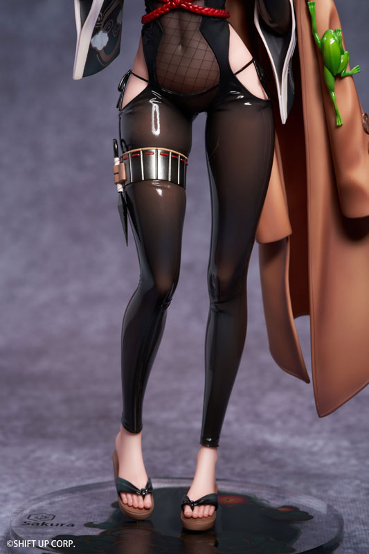 【あみあみ限定特典】勝利の女神：NIKKE サクラ 黒夜密行 1/7 完成品フィギュア 豪華版
