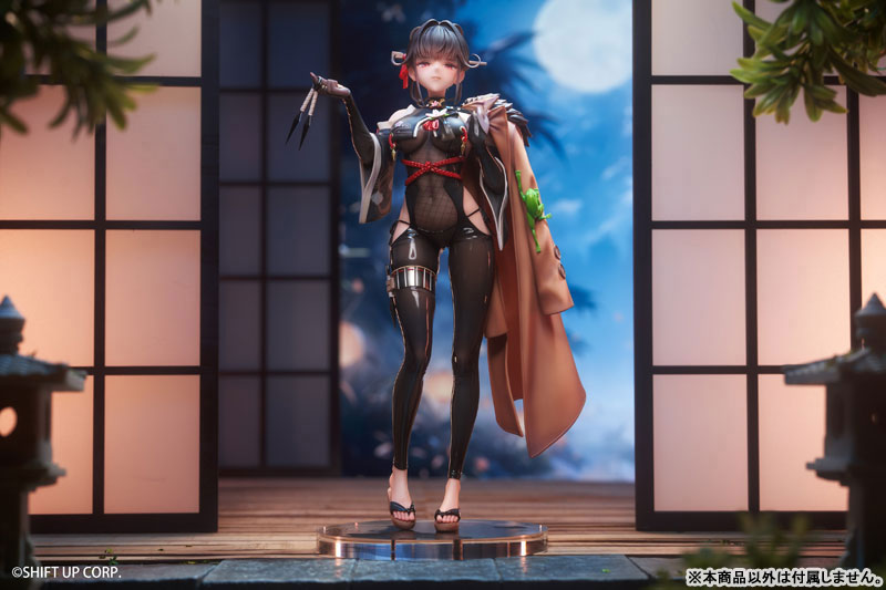 【あみあみ限定特典】勝利の女神：NIKKE サクラ 黒夜密行 1/7 完成品フィギュア 豪華版