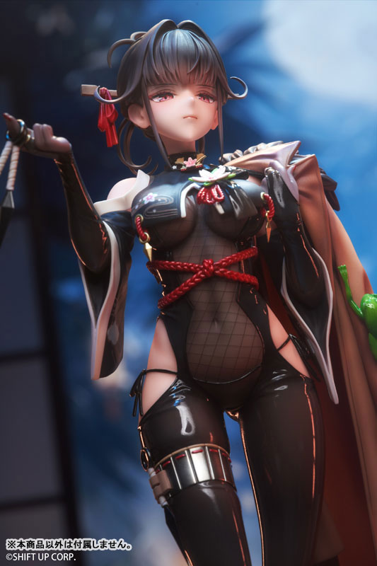 【あみあみ限定特典】勝利の女神：NIKKE サクラ 黒夜密行 1/7 完成品フィギュア 豪華版