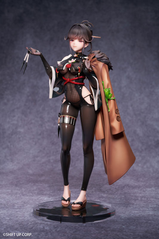 あみあみ限定特典】勝利の女神：NIKKE サクラ 黒夜密行 1/7 完成