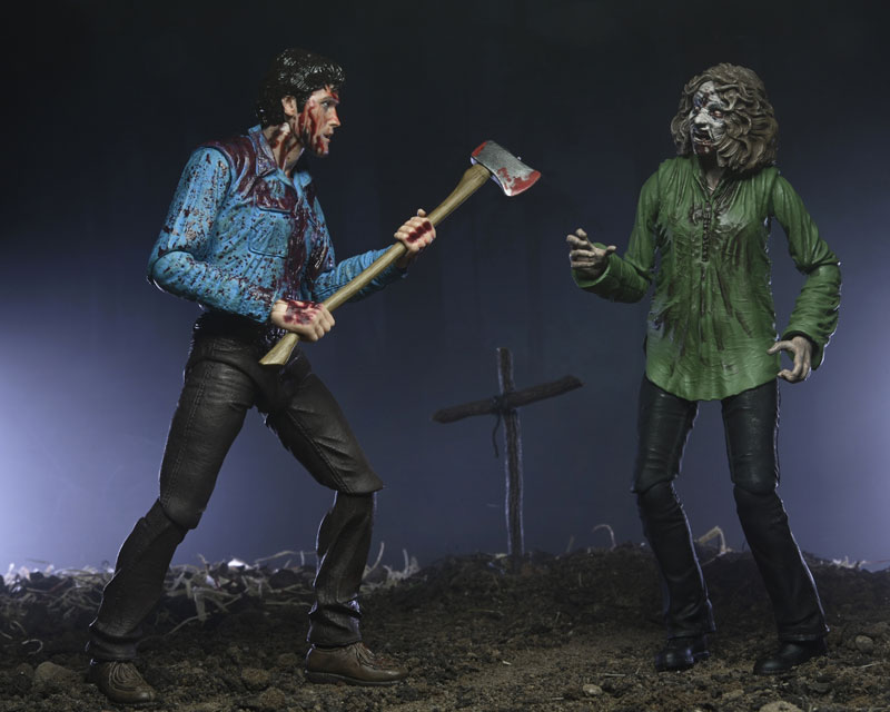 死霊のはらわた/ ブラッディ・アッシュ＆シェリル・ウィリアムズ アルティメット 7インチ アクションフィギュア 2PK