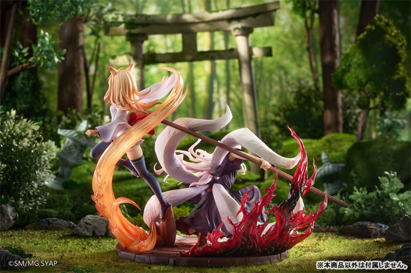 【特典】『戦国妖狐』 迅火＆たま ～世直し姉弟～ セット 1/7 完成品フィギュア