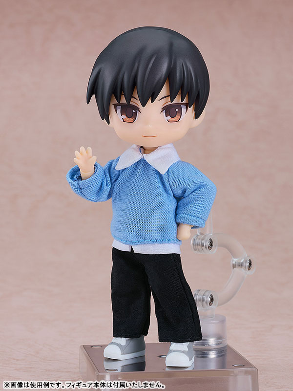 ねんどろいどどーる おようふくセット キャンパスコーデ：Boy(ブルー)