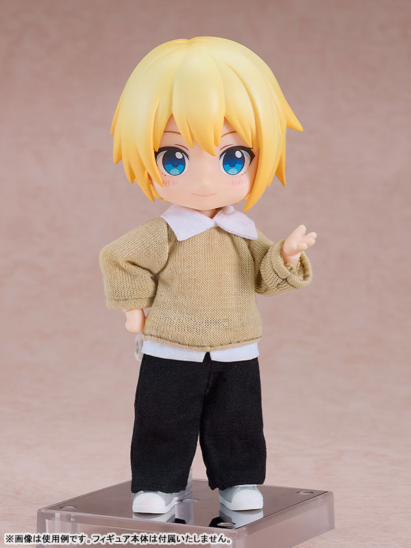 ねんどろいどどーる おようふくセット キャンパスコーデ：Boy(ベージュ)