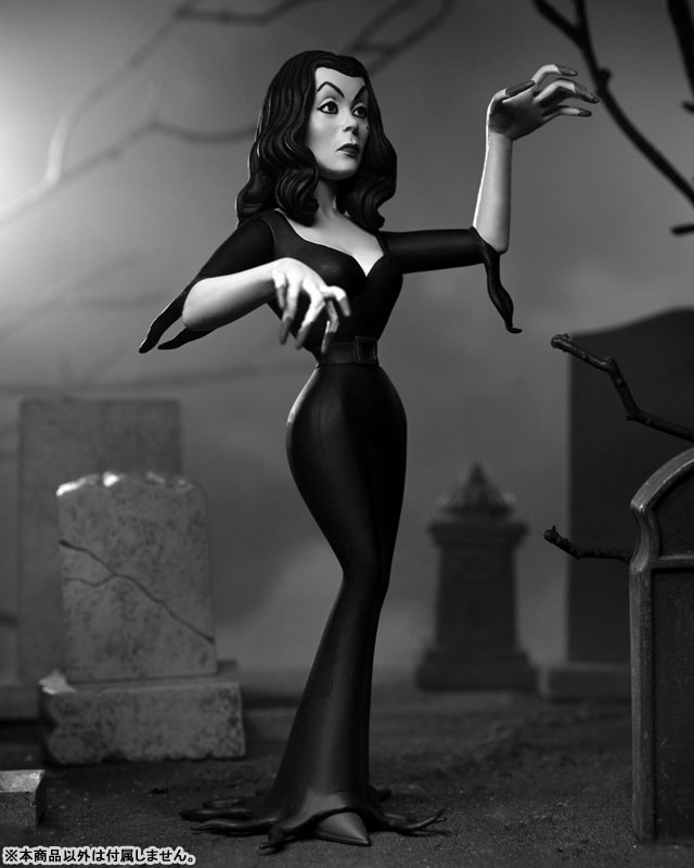 トゥーニーテラーズ/ VAMPIRA： ヴァンパイラ スタイライズド 6インチ アクションフィギュア シルバースクリーン エディション