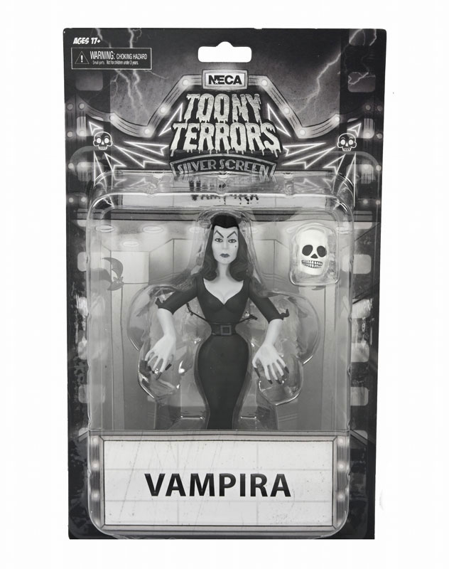 トゥーニーテラーズ/ VAMPIRA： ヴァンパイラ スタイライズド 6インチ アクションフィギュア シルバースクリーン エディション