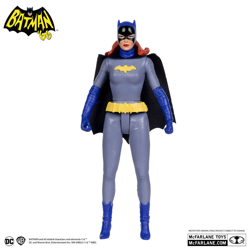 『DCコミックス』DCレトロ 6インチ #41 バットガール(グレー＆ブルースーツ)[コミック/Batman ’66]