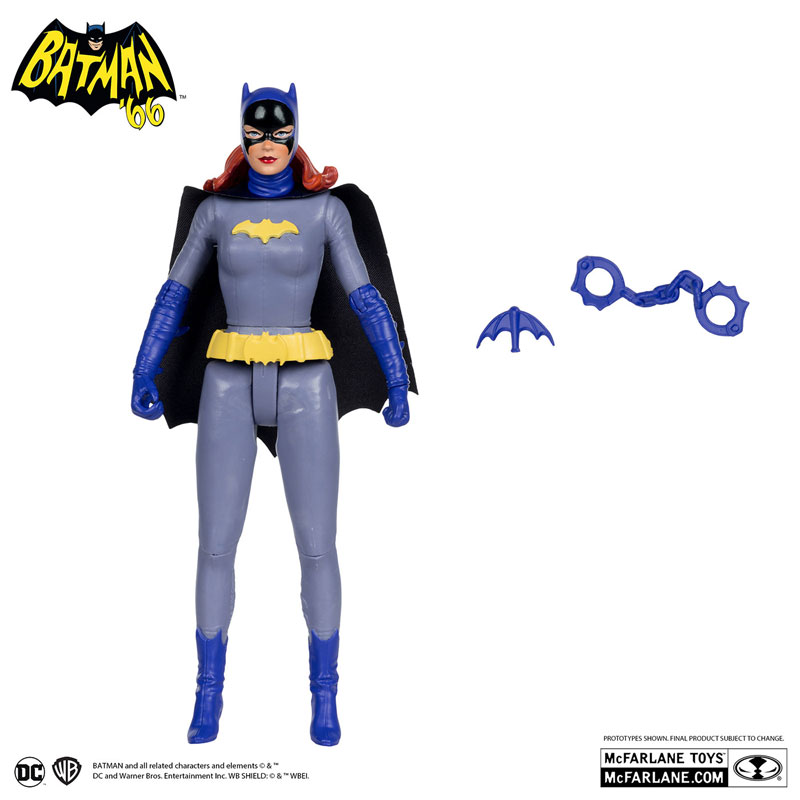 『DCコミックス』DCレトロ 6インチ #41 バットガール(グレー＆ブルースーツ)[コミック/Batman ’66]