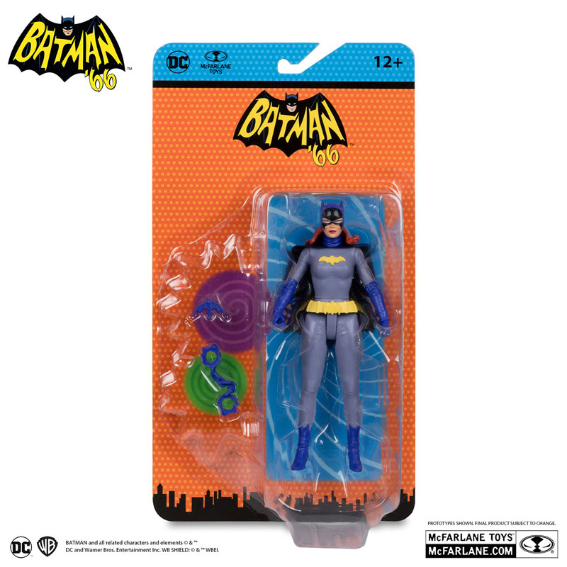 『DCコミックス』DCレトロ 6インチ #41 バットガール(グレー＆ブルースーツ)[コミック/Batman ’66]