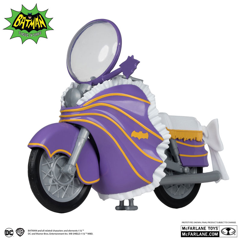『DCコミックス』DCレトロ ビークル バットガールサイクル[TVドラマ『バットマン 1966年TVシリーズ』][マクファーレントイズ]