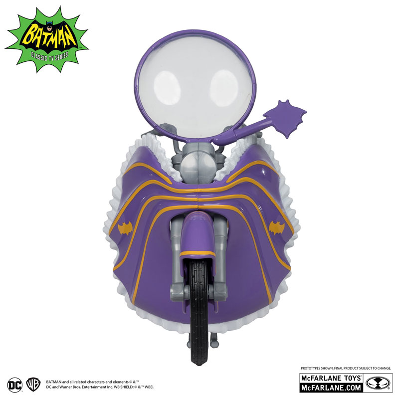 『DCコミックス』DCレトロ ビークル バットガールサイクル[TVドラマ『バットマン 1966年TVシリーズ』][マクファーレントイズ]