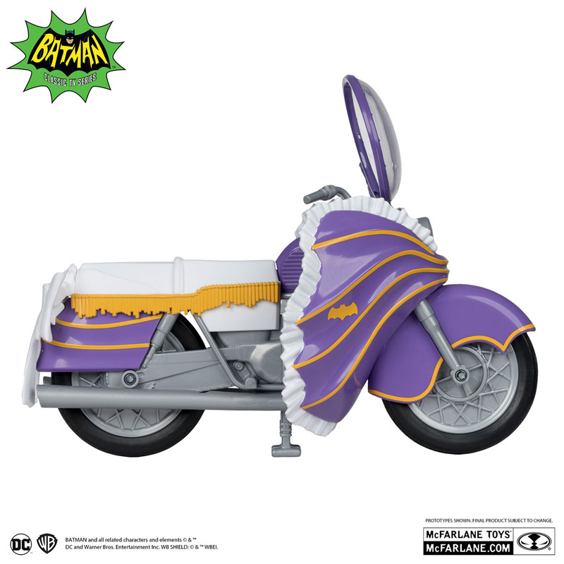 『DCコミックス』DCレトロ ビークル バットガールサイクル[TVドラマ『バットマン 1966年TVシリーズ』][マクファーレントイズ]