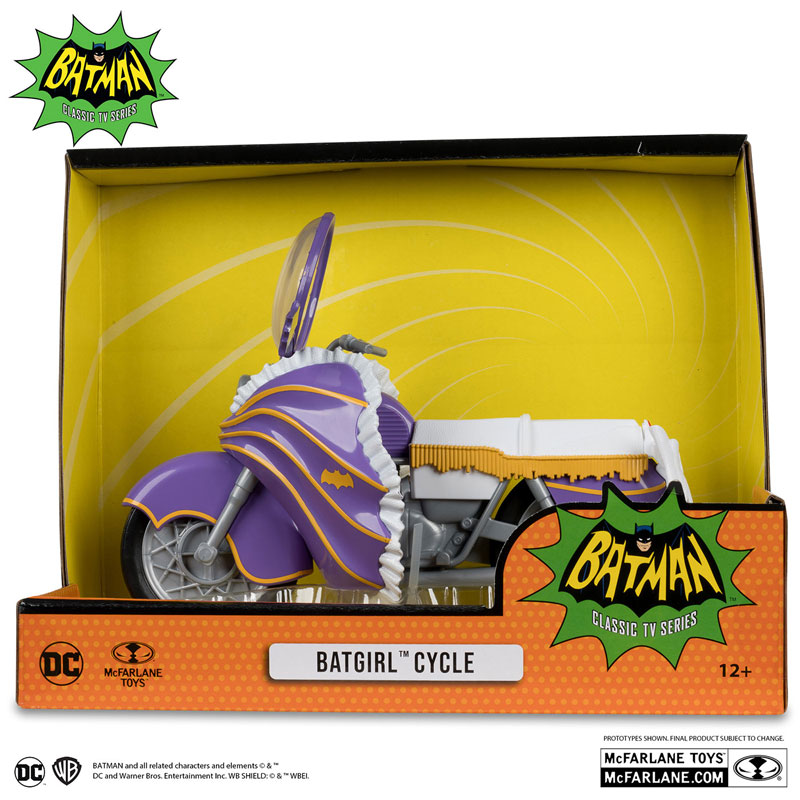 『DCコミックス』DCレトロ ビークル バットガールサイクル[TVドラマ『バットマン 1966年TVシリーズ』][マクファーレントイズ]