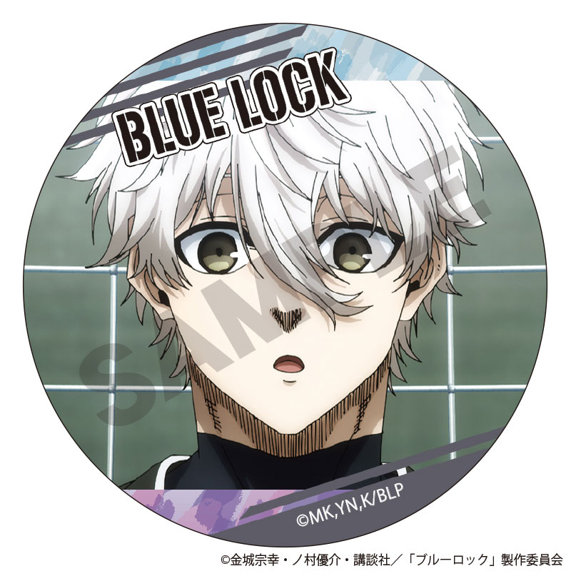 ブルーロック トレーディンググリッター缶バッジ 凪＆玲王ver. 10個