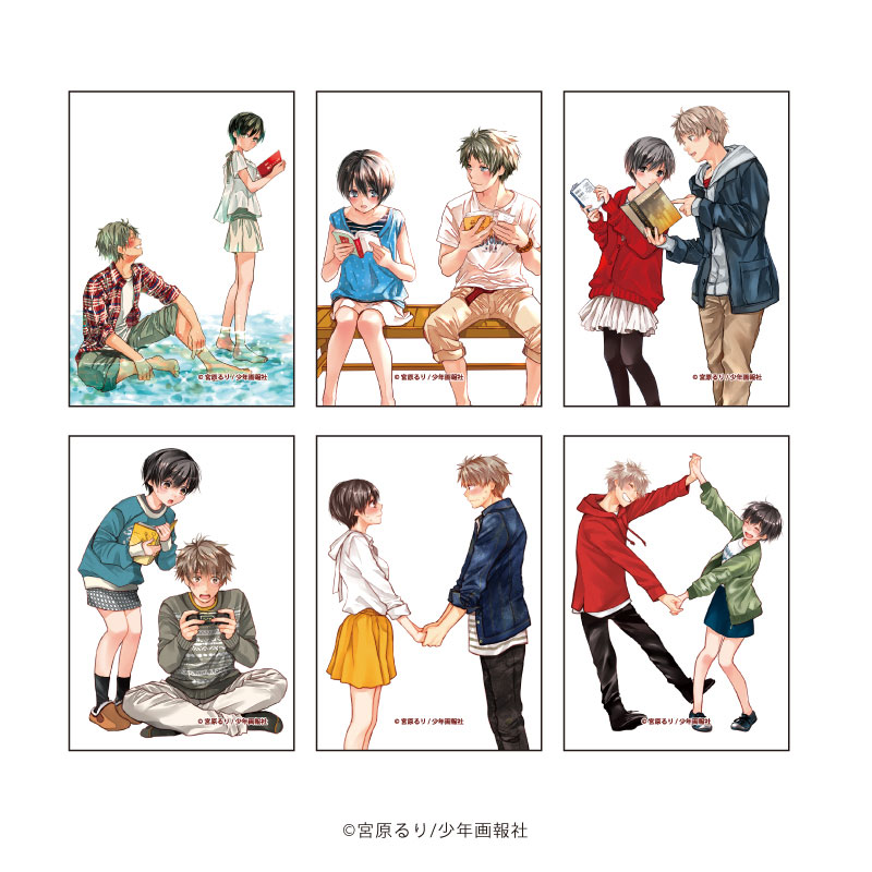 キャンバスボードミニ「僕らはみんな河合荘」01/公式イラスト 6