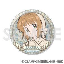カードキャプターさくら 木之本桜 ホログラム缶バッジ vol.1 カードキャプターさくら トレーディングホログラム缶バッジ Vol